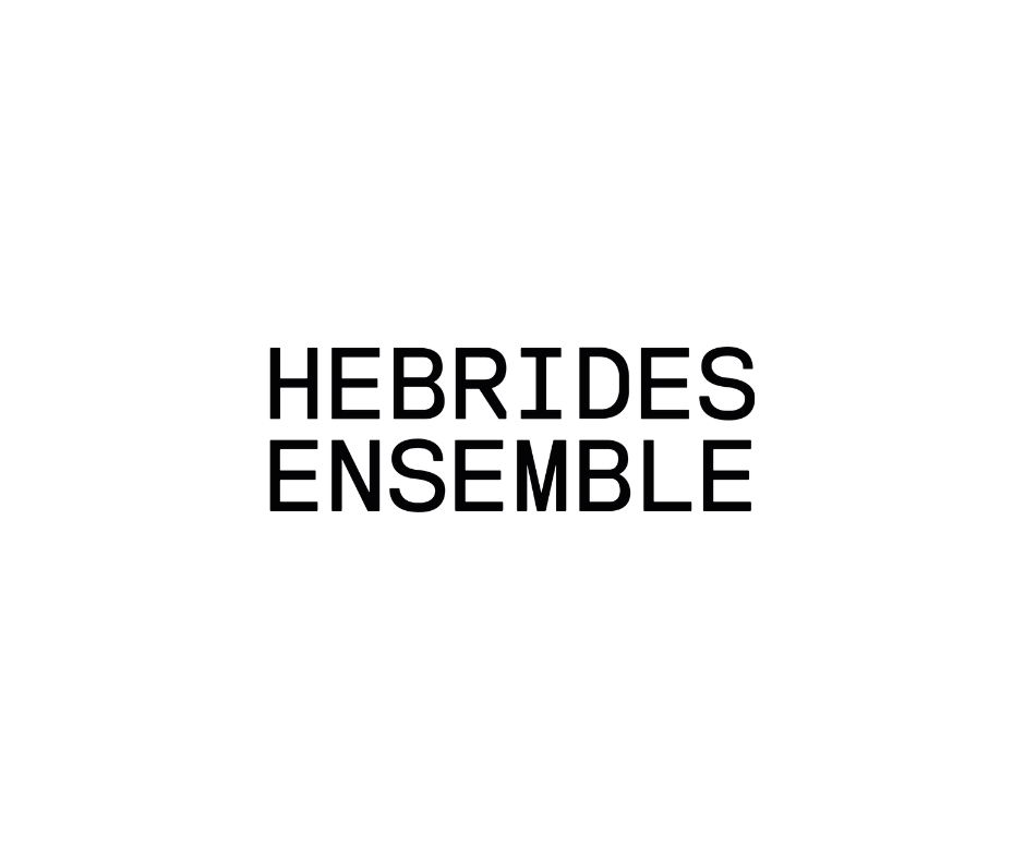 This is the Hebrides Ensemble Logo